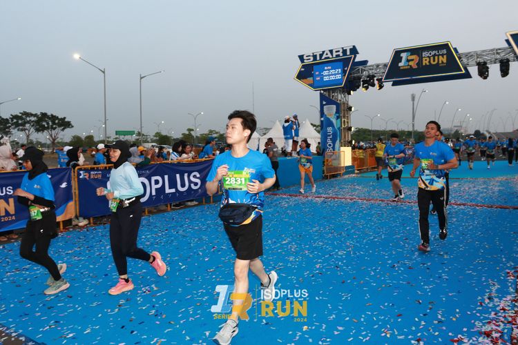 Race photo from ISOPlus Run 2024 Jakarta