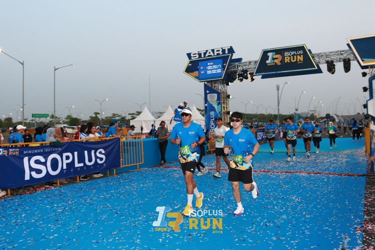 Race photo from ISOPlus Run 2024 Jakarta