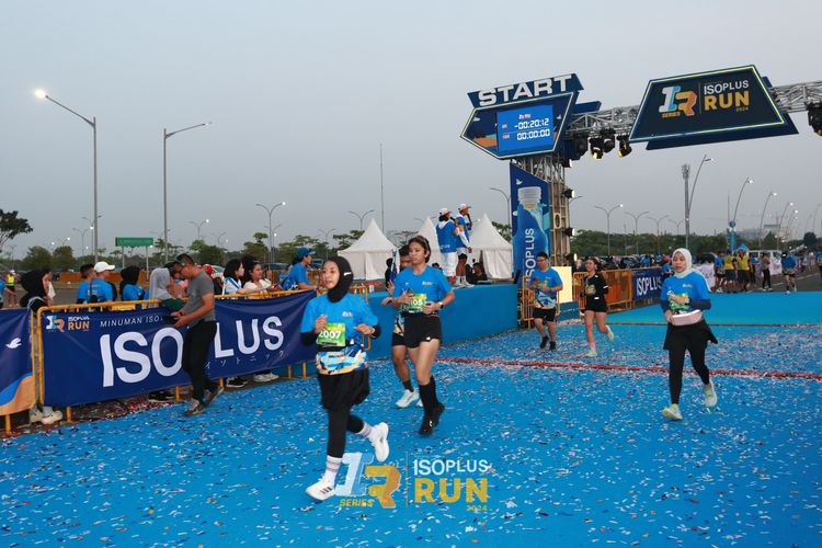 Race photo from ISOPlus Run 2024 Jakarta