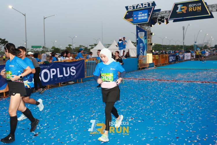 Race photo from ISOPlus Run 2024 Jakarta