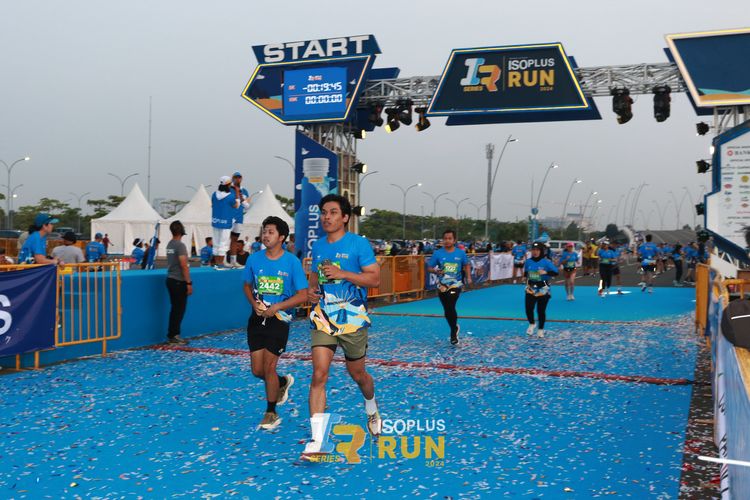 Race photo from ISOPlus Run 2024 Jakarta
