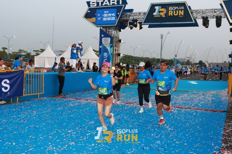 Race photo from ISOPlus Run 2024 Jakarta