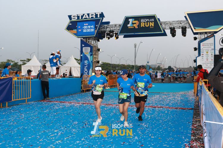 Race photo from ISOPlus Run 2024 Jakarta