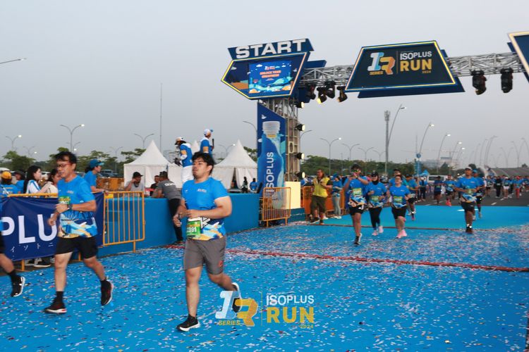 Race photo from ISOPlus Run 2024 Jakarta