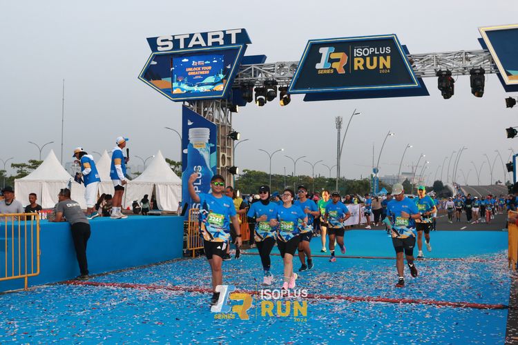 Race photo from ISOPlus Run 2024 Jakarta