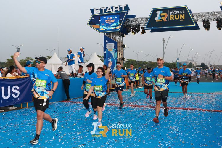 Race photo from ISOPlus Run 2024 Jakarta
