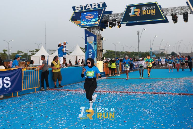 Race photo from ISOPlus Run 2024 Jakarta
