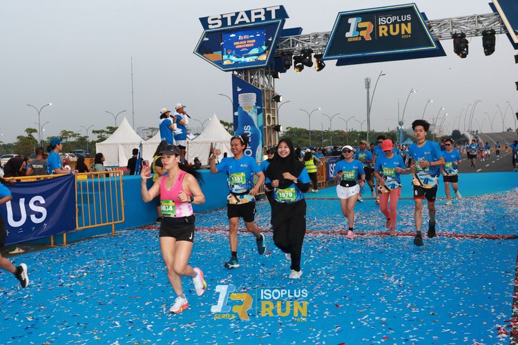 Race photo from ISOPlus Run 2024 Jakarta