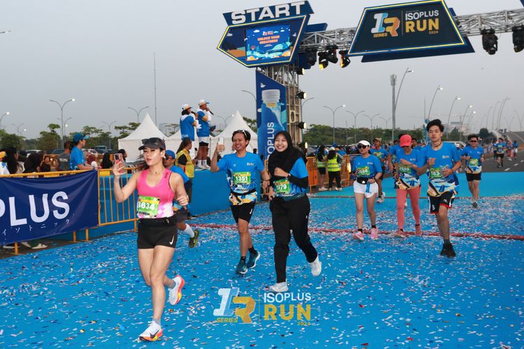 Race photo from ISOPlus Run 2024 Jakarta