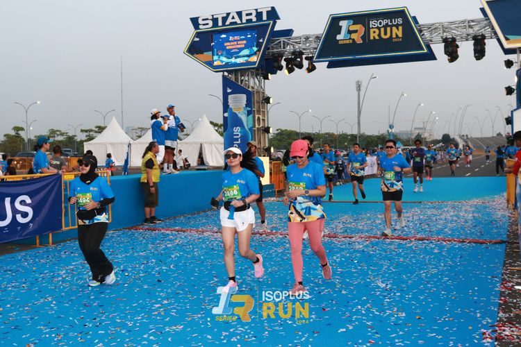 Race photo from ISOPlus Run 2024 Jakarta