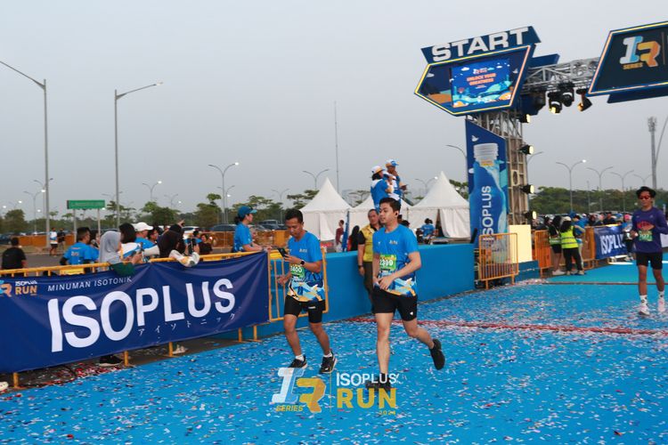 Race photo from ISOPlus Run 2024 Jakarta