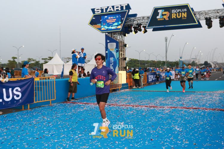 Race photo from ISOPlus Run 2024 Jakarta