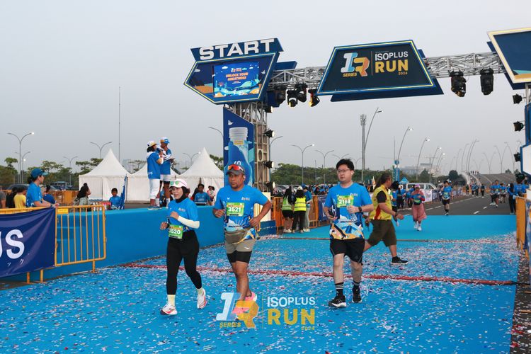 Race photo from ISOPlus Run 2024 Jakarta