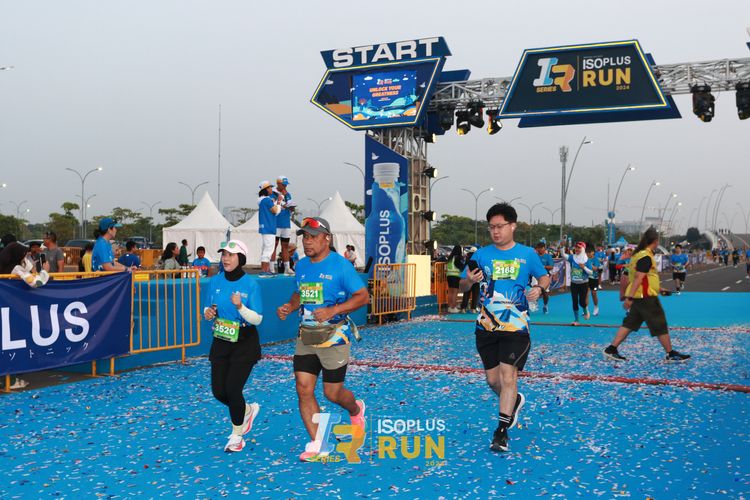 Race photo from ISOPlus Run 2024 Jakarta