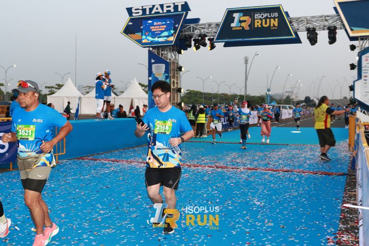 Race photo from ISOPlus Run 2024 Jakarta