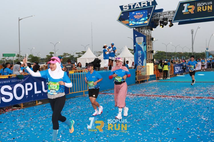 Race photo from ISOPlus Run 2024 Jakarta