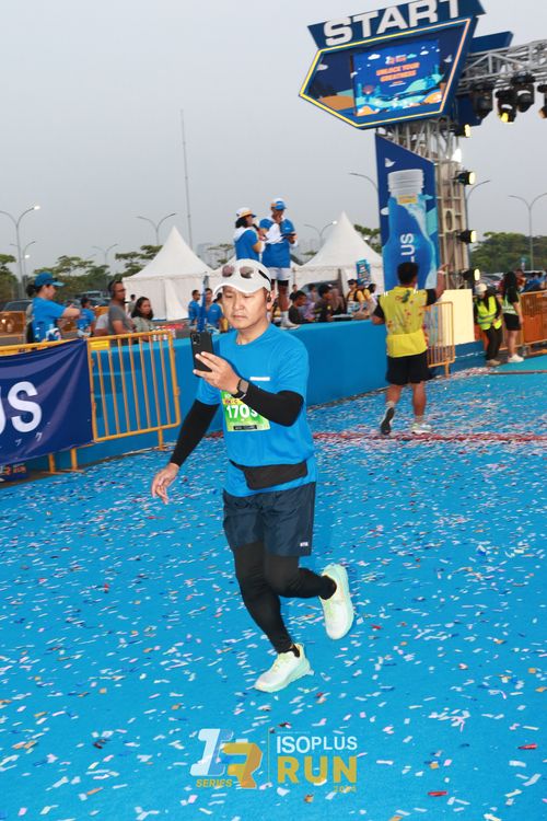 Race photo from ISOPlus Run 2024 Jakarta