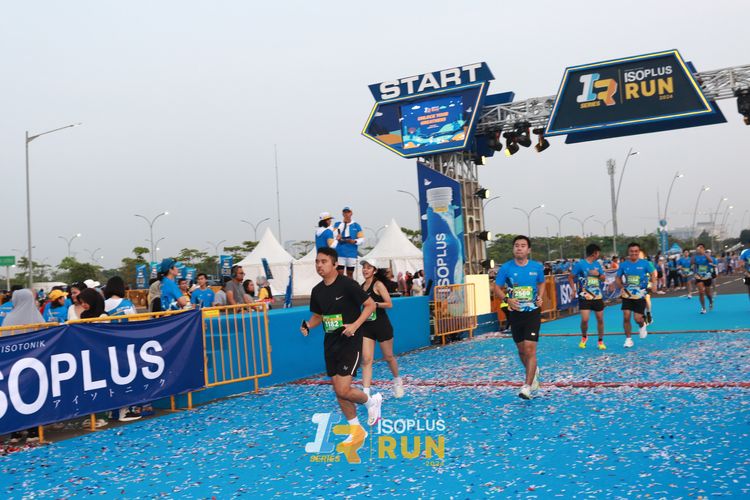 Race photo from ISOPlus Run 2024 Jakarta