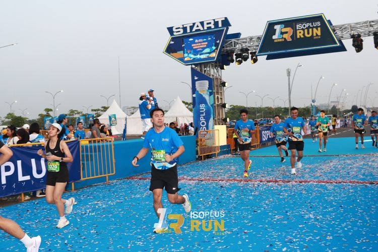 Race photo from ISOPlus Run 2024 Jakarta
