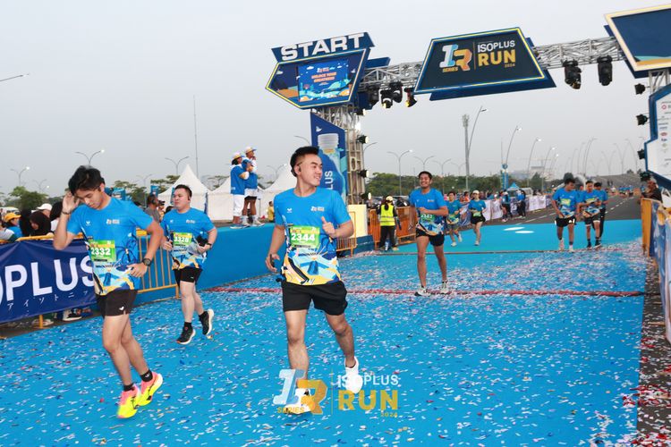 Race photo from ISOPlus Run 2024 Jakarta