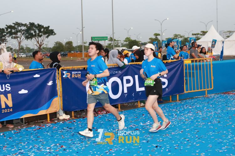 Race photo from ISOPlus Run 2024 Jakarta