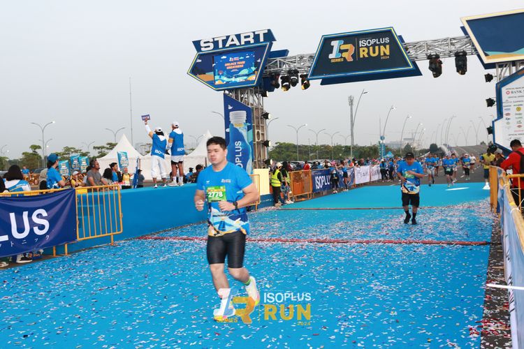 Race photo from ISOPlus Run 2024 Jakarta