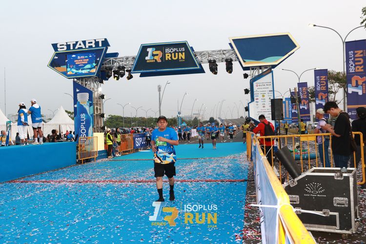 Race photo from ISOPlus Run 2024 Jakarta