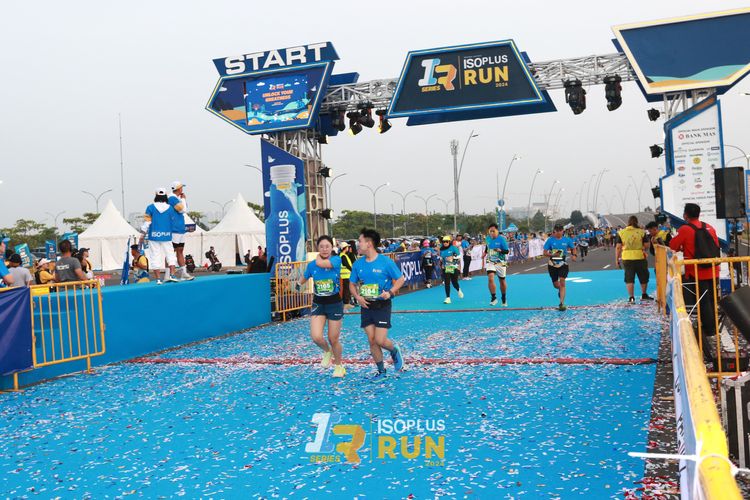 Race photo from ISOPlus Run 2024 Jakarta