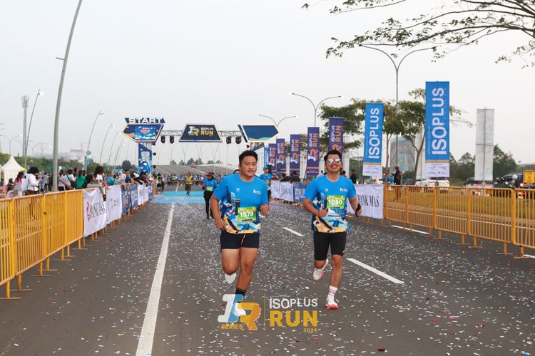 Race photo from ISOPlus Run 2024 Jakarta