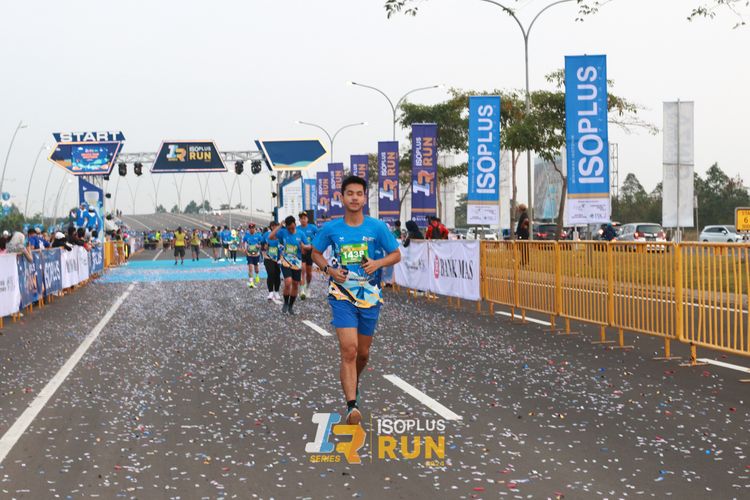 Race photo from ISOPlus Run 2024 Jakarta