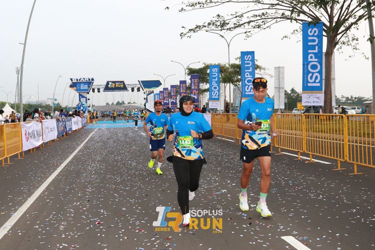 Race photo from ISOPlus Run 2024 Jakarta