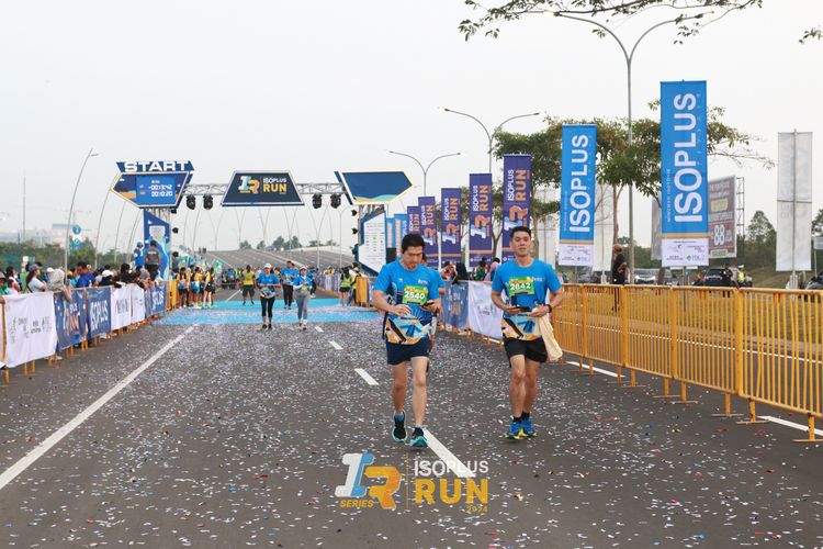 Race photo from ISOPlus Run 2024 Jakarta