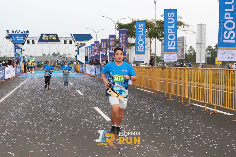Race photo from ISOPlus Run 2024 Jakarta