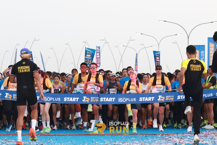 Race photo from ISOPlus Run 2024 Jakarta