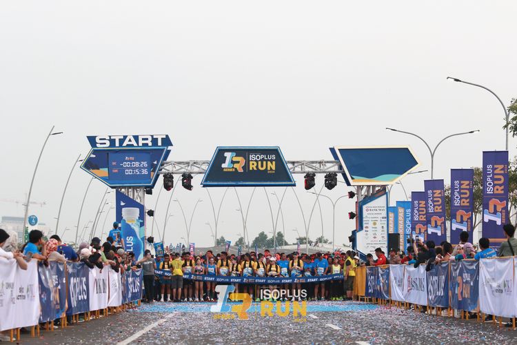 Race photo from ISOPlus Run 2024 Jakarta