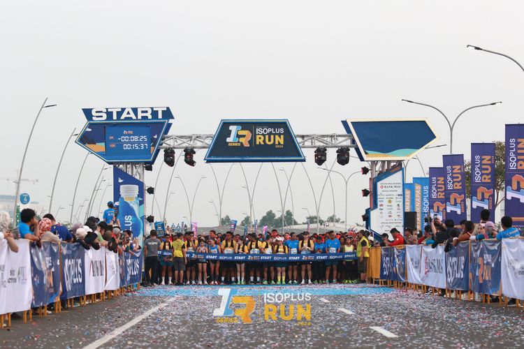 Race photo from ISOPlus Run 2024 Jakarta