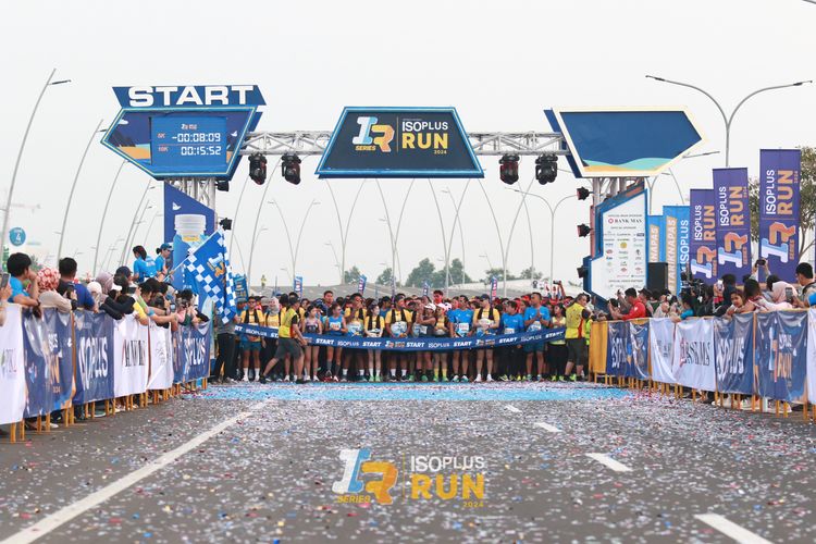 Race photo from ISOPlus Run 2024 Jakarta