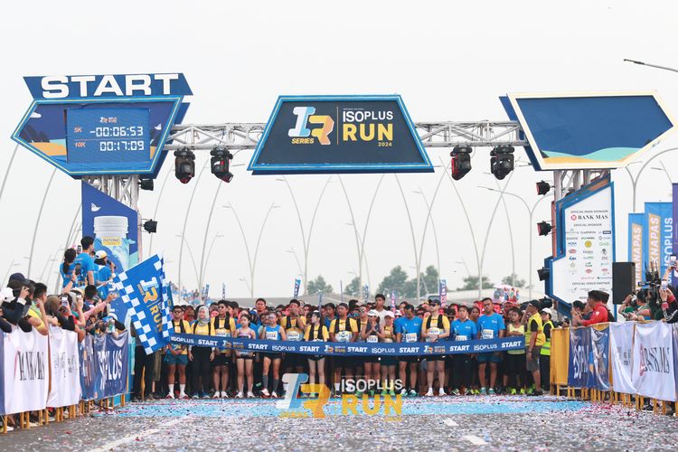 Race photo from ISOPlus Run 2024 Jakarta