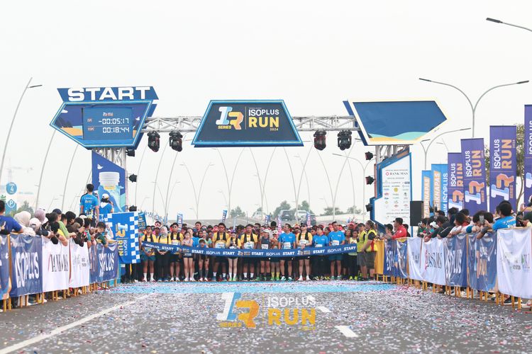 Race photo from ISOPlus Run 2024 Jakarta