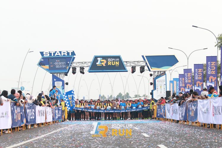 Race photo from ISOPlus Run 2024 Jakarta
