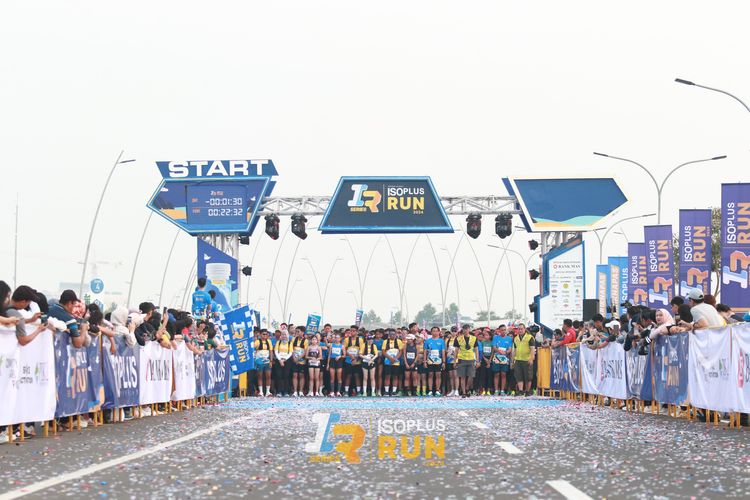 Race photo from ISOPlus Run 2024 Jakarta
