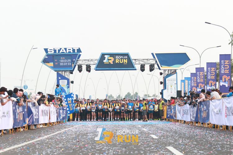 Race photo from ISOPlus Run 2024 Jakarta