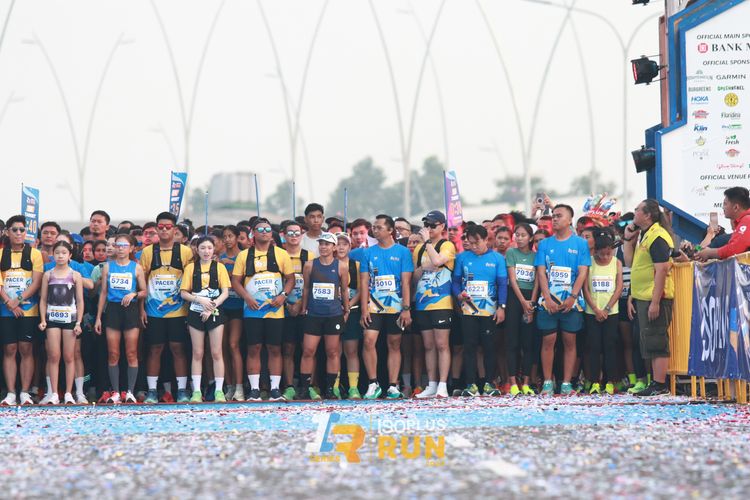 Race photo from ISOPlus Run 2024 Jakarta