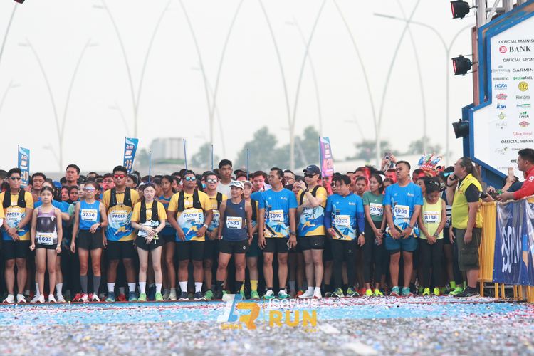 Race photo from ISOPlus Run 2024 Jakarta