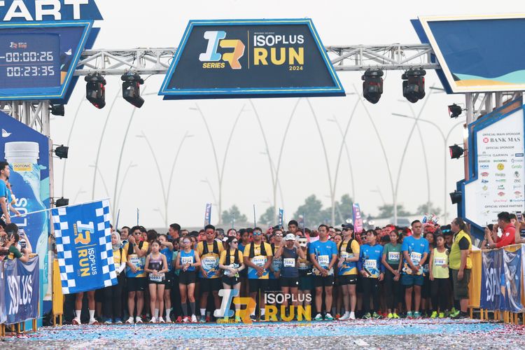 Race photo from ISOPlus Run 2024 Jakarta