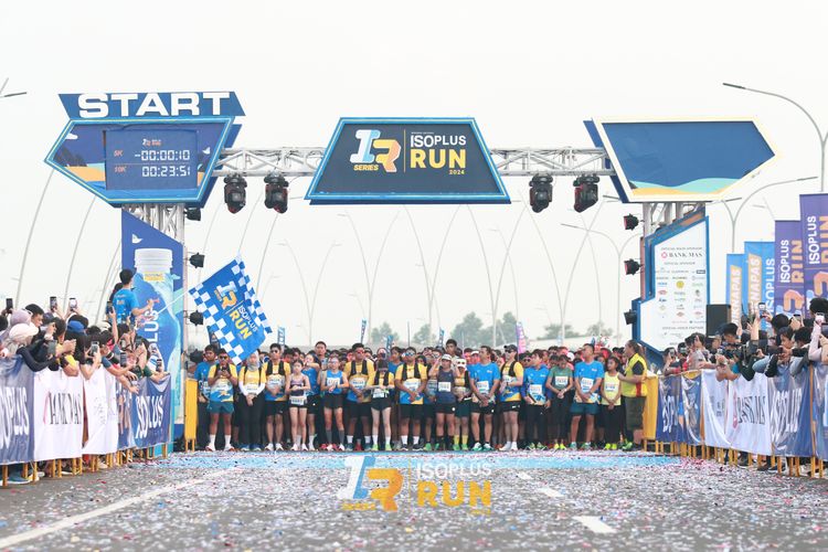 Race photo from ISOPlus Run 2024 Jakarta