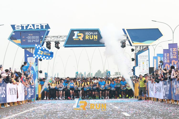 Race photo from ISOPlus Run 2024 Jakarta