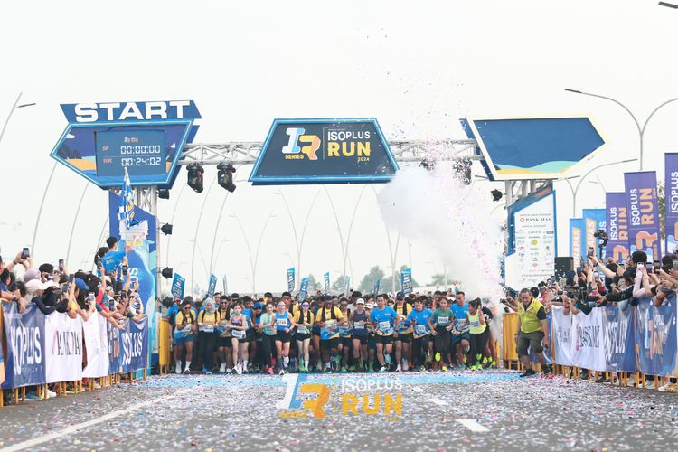 Race photo from ISOPlus Run 2024 Jakarta