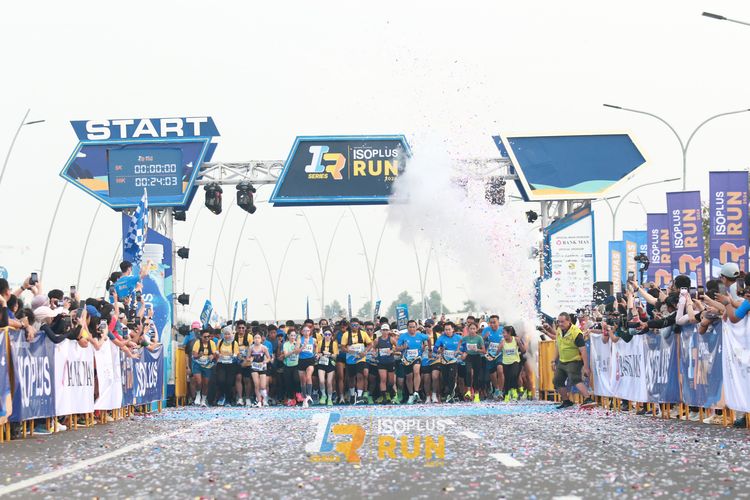 Race photo from ISOPlus Run 2024 Jakarta
