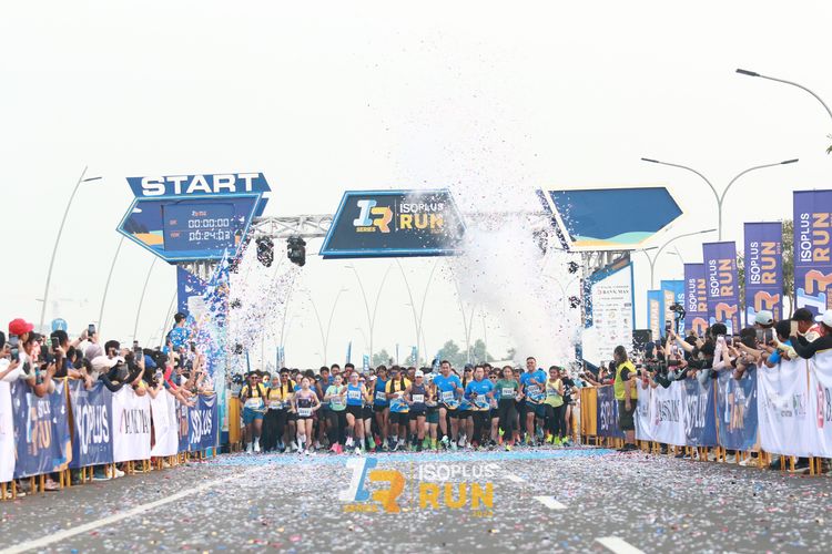 Race photo from ISOPlus Run 2024 Jakarta